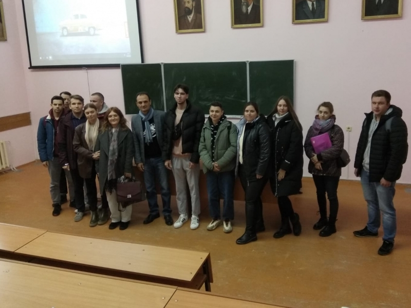 Состоялась авторская встреча Алексея Урусова со студентами Тимирязевской академии Тайны Старой Калуги