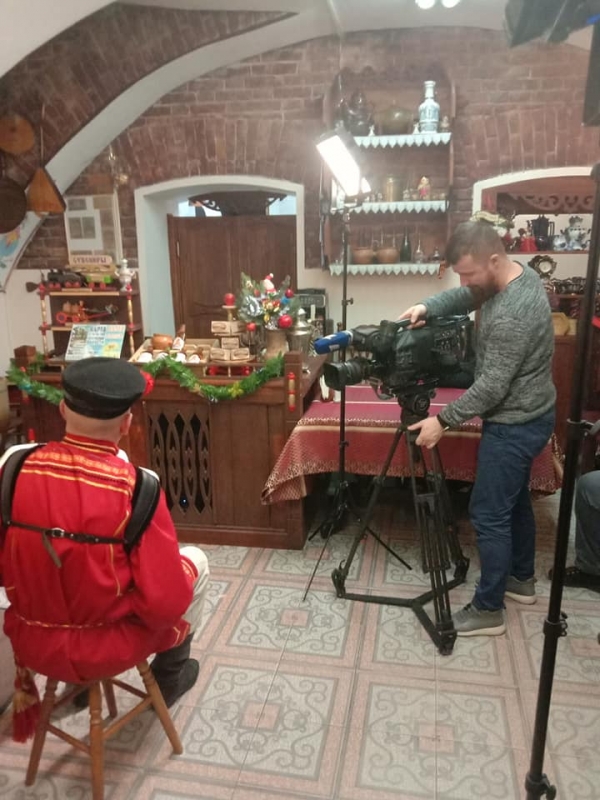 Первый телеканал побывал в Калуге и готовит сюжет о Новогодней столице России 2021 Тайны Старой Калуги