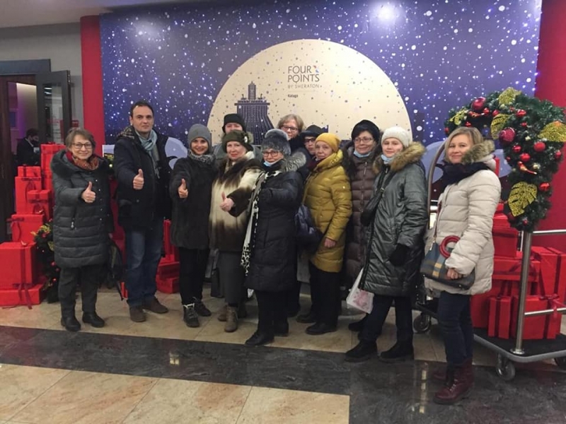 В день праздничных торжеств "Калуга - Новогодняя столица России 2021" состоялась экскурсия для гостей Тайны Старой Калуги