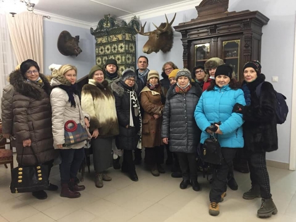 В день праздничных торжеств "Калуга - Новогодняя столица России 2021" состоялась экскурсия для гостей Тайны Старой Калуги